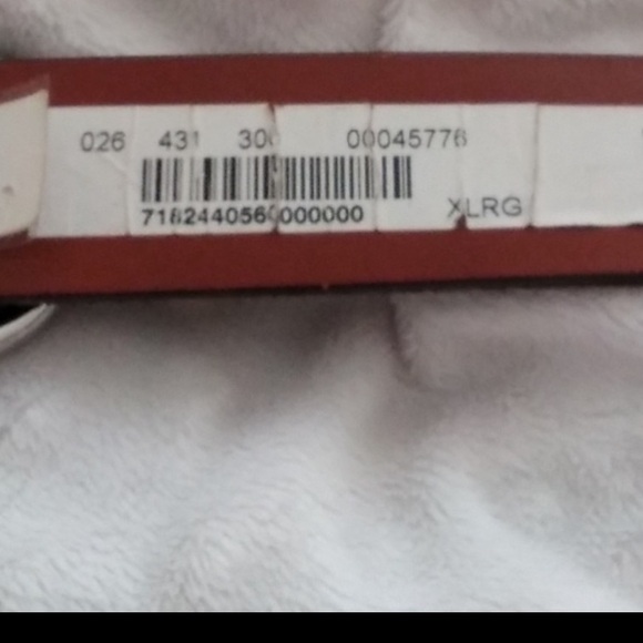 Elegant Brown Leather Wome’s XL Belt with Silver Buckle - Picture 6 of 6